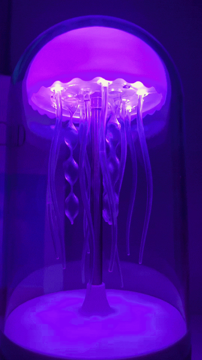 Medusa luz velador y parlante bluethooth